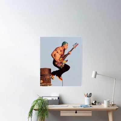 Flea Bass Poster Official Red Hot Chili Peppers Merch