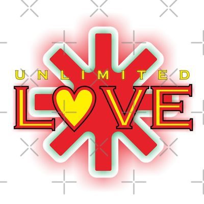 Unlimited Love "Rhcp" Tote Bag Official Red Hot Chili Peppers Merch