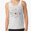 Center Rose Red Tank Top Official Red Hot Chili Peppers Merch