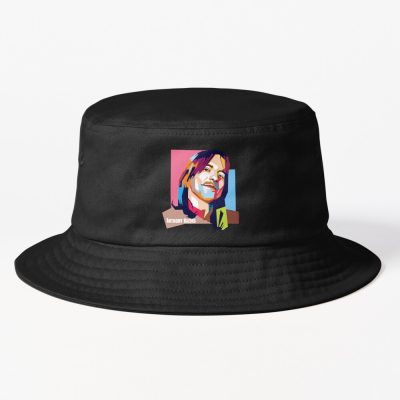 Anthony Kiedis Popart By Eekkiii Bucket Hat Official Red Hot Chili Peppers Merch