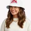 Rhcp Hot Vintage Bucket Hat Official Red Hot Chili Peppers Merch