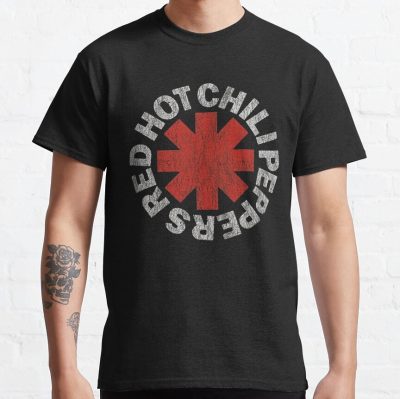 Rhcp Hot Vintage T-Shirt Official Red Hot Chili Peppers Merch