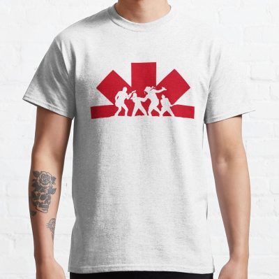 Red Hot Silhouette T-Shirt Official Red Hot Chili Peppers Merch