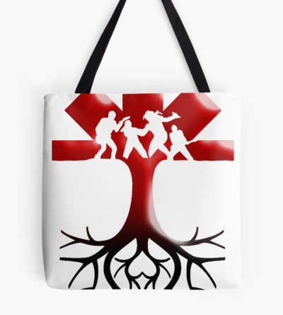 Rhcp Tree Art Essential Tote Bag Official Red Hot Chili Peppers Merch