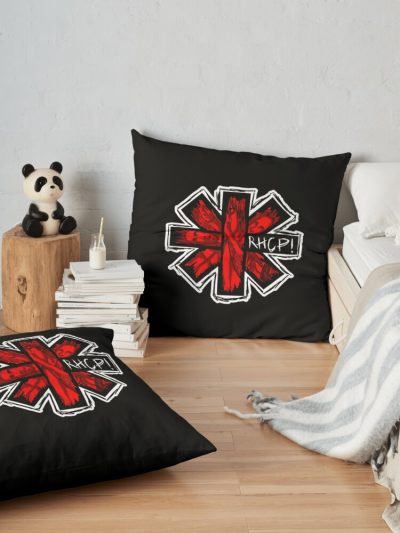 Rhcp Chili Peppers, Peppers Hot, Red Chili Peppers, Hot Chili Peppers, Hot Chilli Pepper, Red Hot Peppers, Hot Chilli Throw Pillow Official Red Hot Chili Peppers Merch