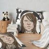 Rhcp Cartoon Throw Pillow Official Red Hot Chili Peppers Merch