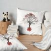 Red Tree Throw Pillow Official Red Hot Chili Peppers Merch