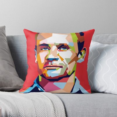 Flea Rhcp Throw Pillow Official Red Hot Chili Peppers Merch