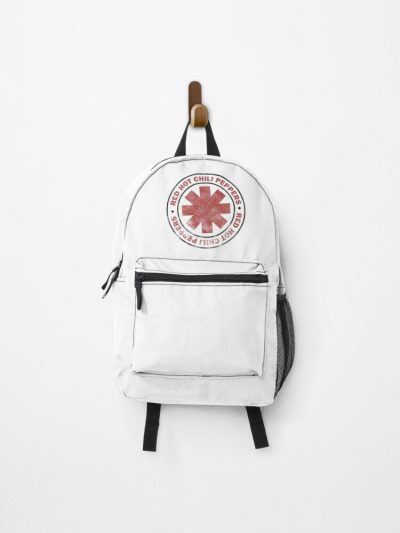 Rhcp-Vintage Red Black Hot Backpack Official Red Hot Chili Peppers Merch