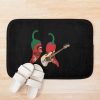 Rhcp Peppers Bath Mat Official Red Hot Chili Peppers Merch