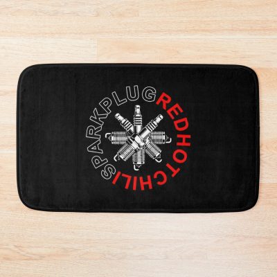 Sparkplug Bath Mat Official Red Hot Chili Peppers Merch