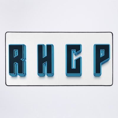 Rhcp Blue Mouse Pad Official Red Hot Chili Peppers Merch