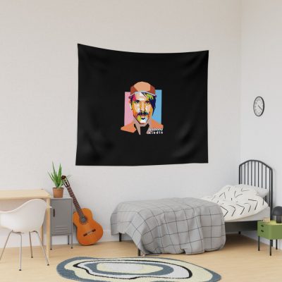 Anthony Kiedis Portraits Essentia Tapestry Official Red Hot Chili Peppers Merch