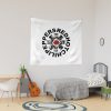 Rhcp-Vintage Red Black Hot Tapestry Official Red Hot Chili Peppers Merch