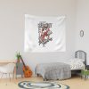 Rhcp-Vintage Red Black Hot Tapestry Official Red Hot Chili Peppers Merch